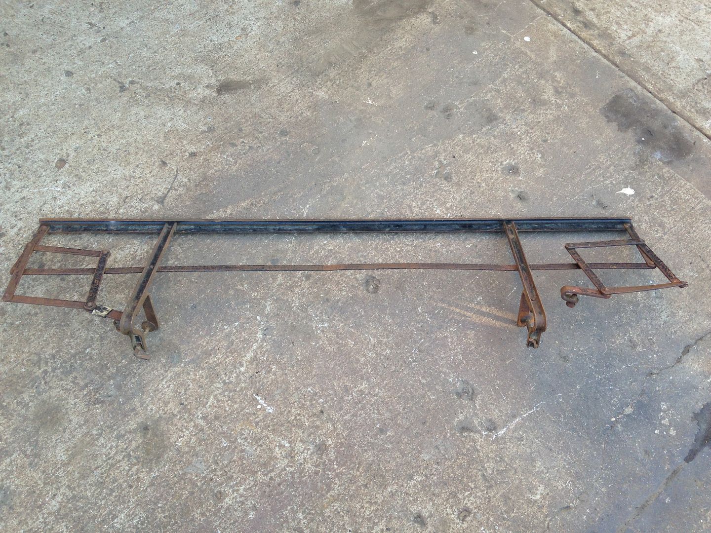 Running board luggage rack The H.A.M.B.